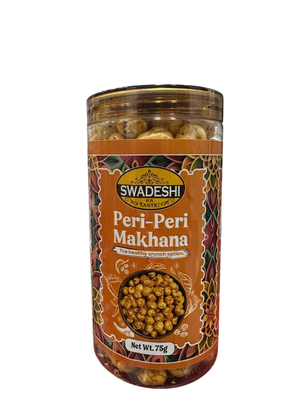 SWADESHI PERI PERI MAKHANA 75 GM JAR